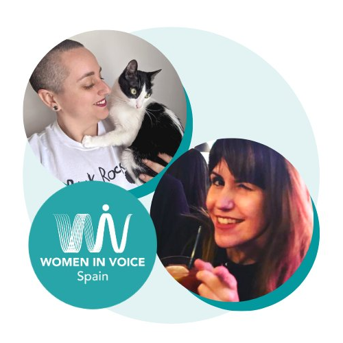 Logotipo de la comunidad Women in Voice.